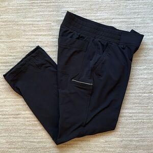 Duluth Trading Co Black Hills Water-Repellent Pants #34713 Black Size 14 x 31”